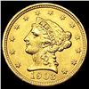 Image 1 : 1903 $2.50 Gold Quarter Eagle UNCIRCULATED