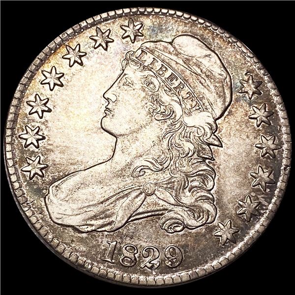 1829 Capped Bust Half Dollar CLOSELY UNCIRCULATED