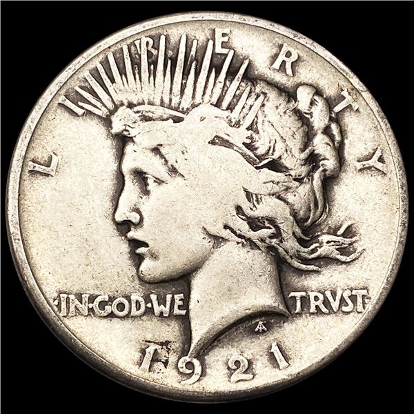 1921 High Relief Silver Peace Dollar NICELY