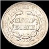 Image 2 : 1857 Seated Liberty Half Dime UNCIRCULATED