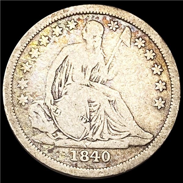 1840 Seated Liberty Dime NICELY CIRCULATED