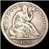 Image 1 : 1876-CC Seated Liberty Half Dollar ABOUT UNC