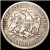 Image 2 : 1876-CC Seated Liberty Half Dollar ABOUT UNC
