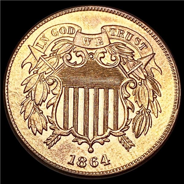 1864 Two Cent Piece UNCIRCULATED