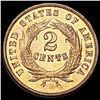 Image 2 : 1864 Two Cent Piece UNCIRCULATED