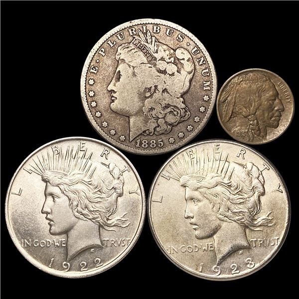 (4) Misc Coins NEARLY UNCIRCULATED