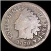 Image 1 : 1870 Indian Head Cent NICELY CIRCULATED