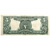 Image 2 : 1899 US $5 Silver Certificate Blue Seal -