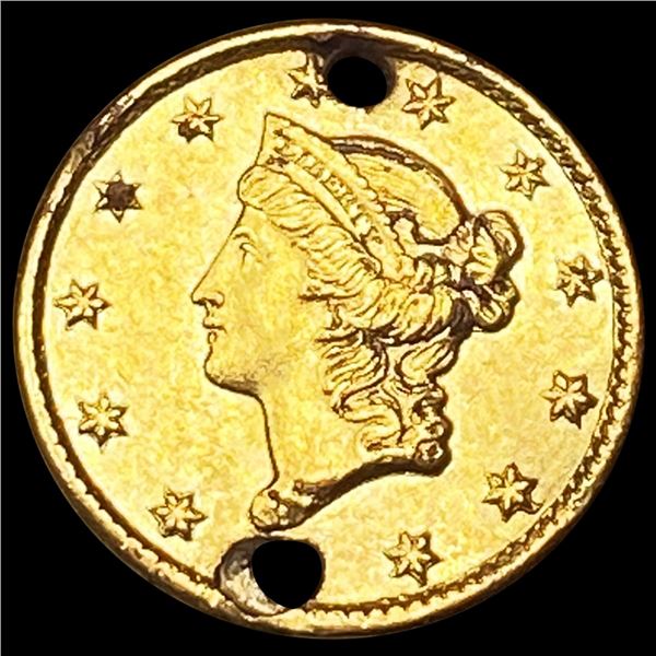 1850 Rare Gold Dollar UNCIRCULATED