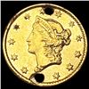 Image 1 : 1850 Rare Gold Dollar UNCIRCULATED