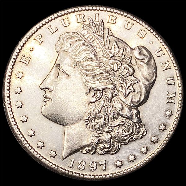1897-S Morgan Silver Dollar UNCIRCULATED