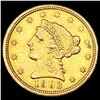Image 1 : 1903 $2.50 Gold Quarter Eagle UNCIRCULATED