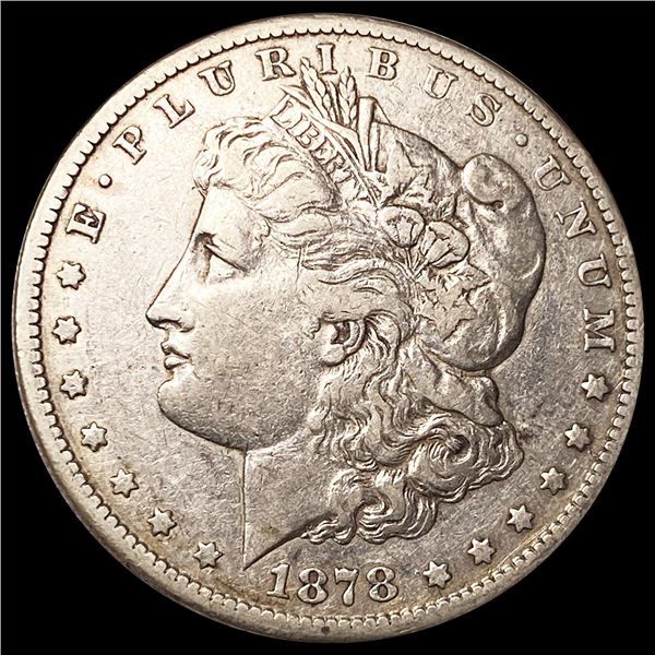 1878-CC Morgan Silver Dollar NEARLY UNCIRCULATED