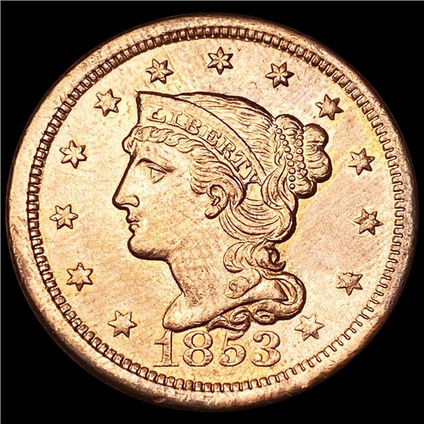 1853 Large Cent UNCIRCULATED