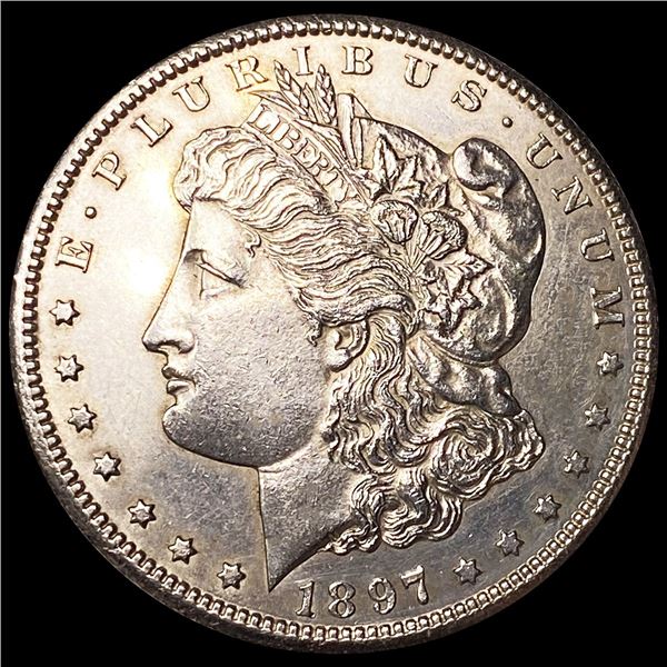 1897-S Morgan Silver Dollar UNCIRCULATED