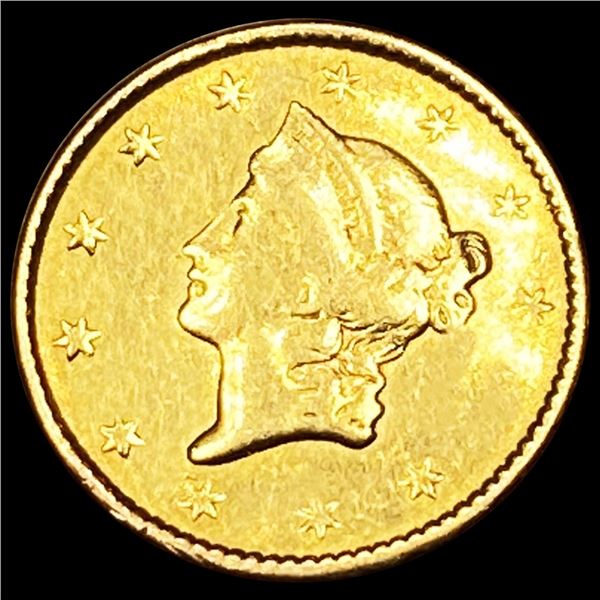 1851 Rare Gold Dollar CLOSELY UNCIRCULATED