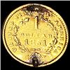 Image 2 : 1851 Rare Gold Dollar CLOSELY UNCIRCULATED