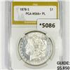 Image 1 : 1878-S Morgan Silver Dollar PGA-MS66+ PL