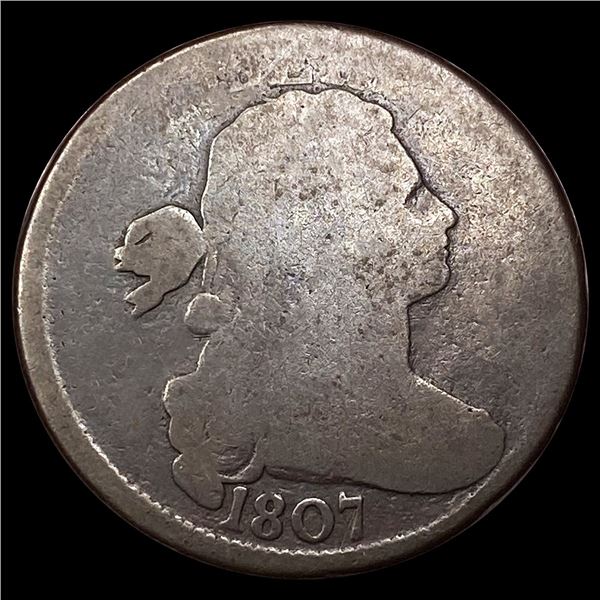1807 Large Cent NICELY CIRCULATED