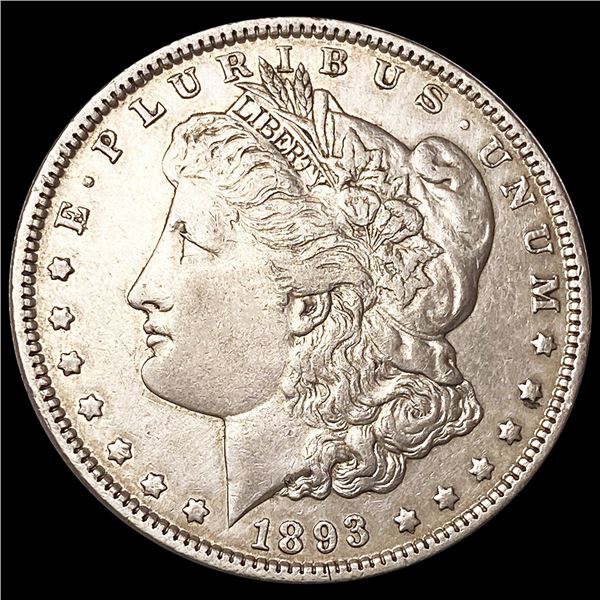 1893 Morgan Silver Dollar CLOSELY UNCIRCULATED
