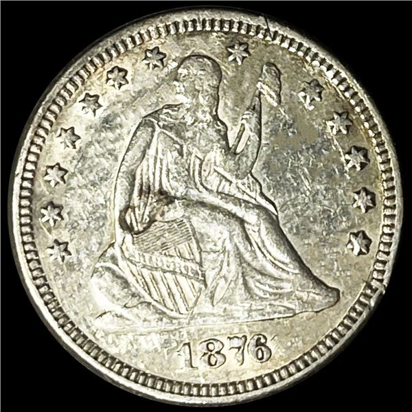 1876 Seated Liberty Quarter UNCIRCULATED