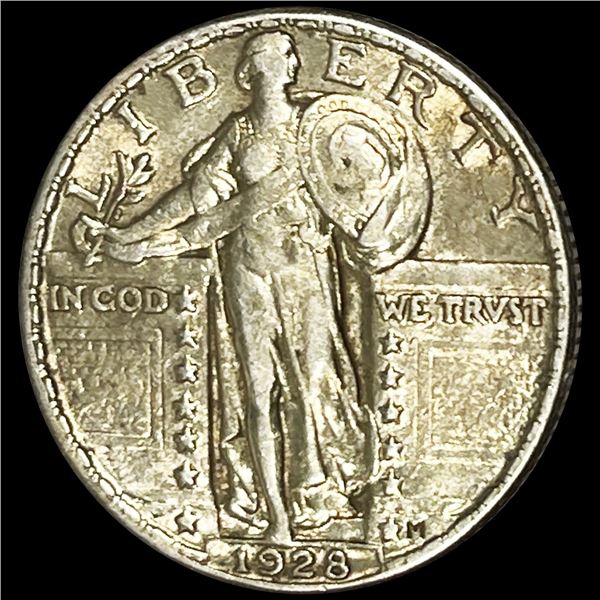 1928 Standing Liberty Quarter NEARLY UNCIRCULATED