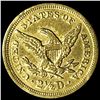 Image 2 : 1854 $2.50 Gold Quarter Eagle ABOUT UNCIRCULATED