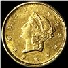 Image 1 : 1851 Rare Gold Dollar UNCIRCULATED