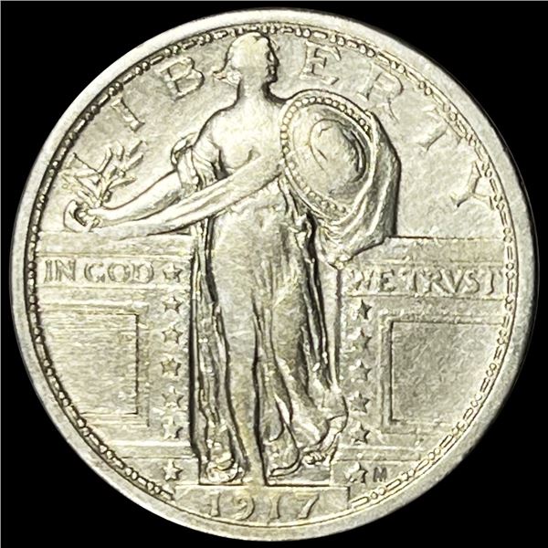 1917 Standing Liberty Quarter NEARLY UNCIRCULATED