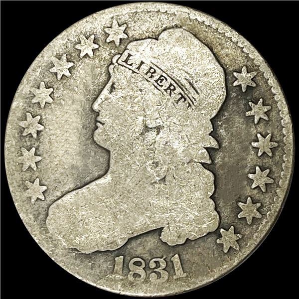 1831 Capped Bust Half Dollar NICELY CIRCULATED