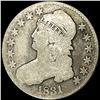 Image 1 : 1831 Capped Bust Half Dollar NICELY CIRCULATED