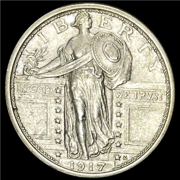 1917 FH Standing Liberty Quarter UNCIRCULATED