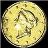 Image 1 : 1852 Rare Gold Dollar NEARLY UNCIRCULATED