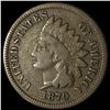 Image 1 : 1870 Indian Head Cent LIGHTLY CIRCULATED