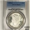 Image 1 : 1878-S Morgan Silver Dollar PCGS-MS65