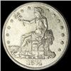 Image 1 : 1874-S Silver Trade Dollar UNCIRCULATED