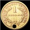 Image 2 : 1853 Rare Gold Dollar NEARLY UNCIRCULATED