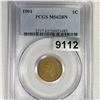 Image 1 : 1904 Indian Head Cent PCGS-MS62 BN