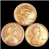 Image 1 : (3) Wheat Cents UNCIRCULATED