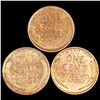 Image 2 : (3) Wheat Cents UNCIRCULATED
