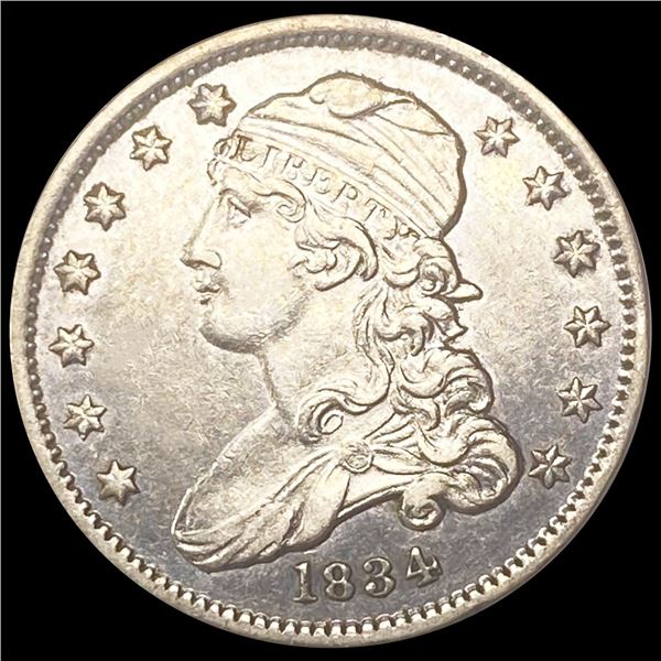 1834 Capped Bust Quarter UNCIRCULATED