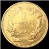Image 2 : 1862 Ty 3 Rare Gold Dollar UNCIRCULATED
