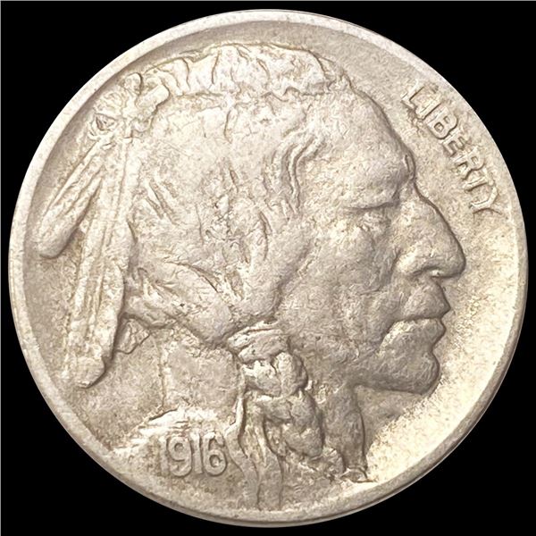 1916-D Buffalo Nickel ABOUT UNCIRCULATED