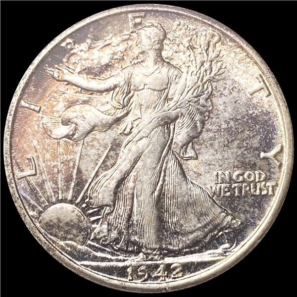 1942-S Walking Liberty Half Dollar UNCIRCULATED