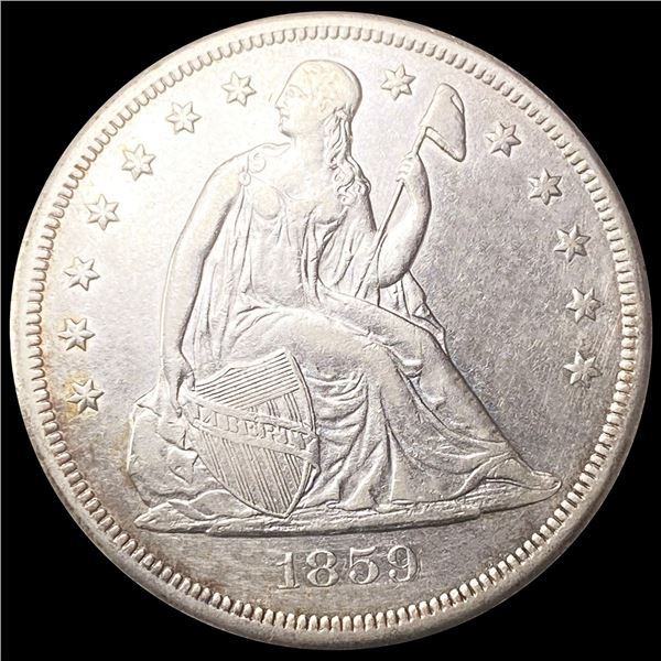 1859-O Silver Trade Dollar UNCIRCULATED
