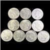 Image 1 : 1922-D (10) Peace Dollars UNCIRCULATED