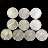 Image 2 : 1922-D (10) Peace Dollars UNCIRCULATED