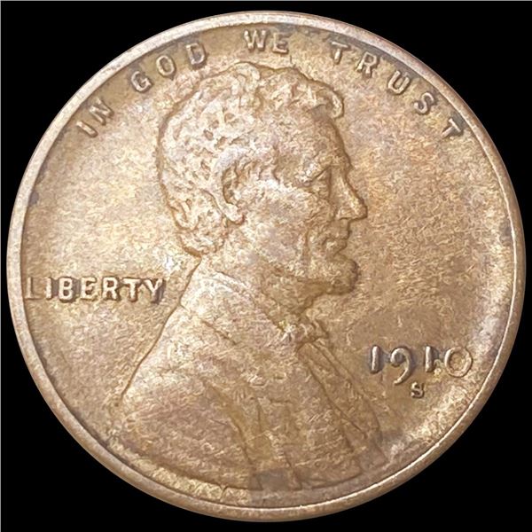 1910-S Wheat Cent UNCIRCULATED