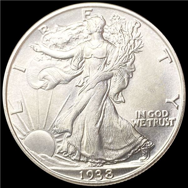 1938 Walking Liberty Half Dollar GEM BU