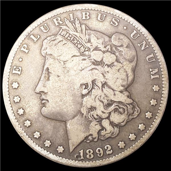 1892-S Morgan Silver Dollar LIGHTLY CIRCULATED